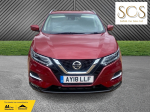 2018 Nissan Qashqai 1.2 Dig-T N-Connecta in Red — image 2