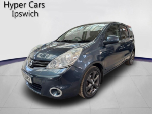 2012 Nissan Note 1.6 16v N-Tec+ Auto Euro 5 5dr in Blue — image 3