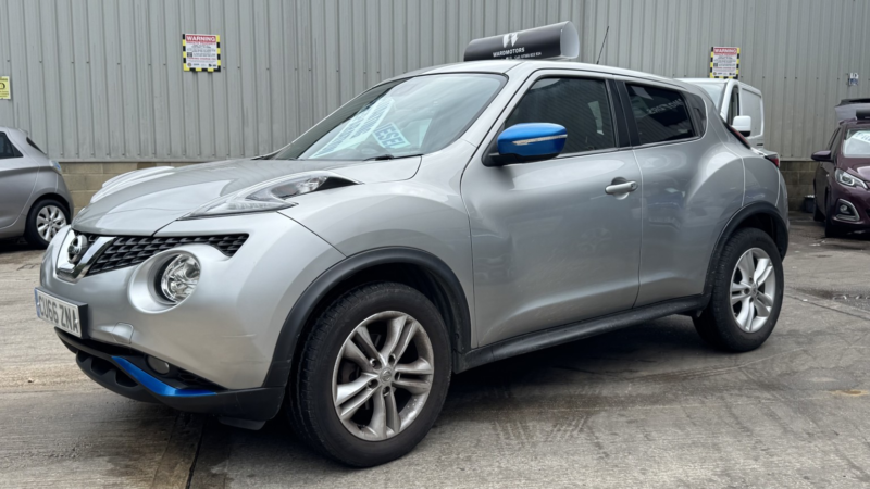 2016 Nissan Juke 1.5 Dci N-Connecta Diesel Silver 5dr Satnav+cruise+lowtax in Silver — image 1