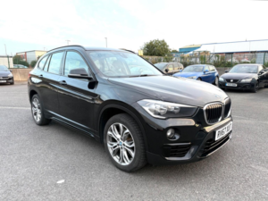 2017 BMW X1 2.0 18d Sport Sdrive Euro 6 (s/s) 5dr in Black — image 2