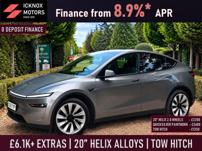 2025 Tesla Model Y 84.7kwh (dual Motor) Long Range Auto 4wde 5dr in Grey — image 1