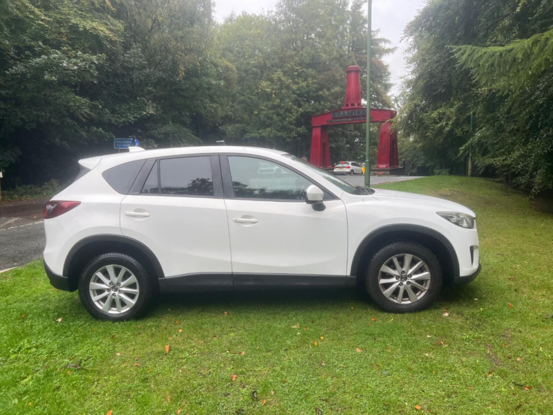 2013 Mazda Cx-5 2.2 Skyactiv-D Se-L Nav in White — image 1