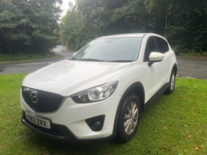 2013 Mazda Cx-5 2.2 Skyactiv-D Se-L Nav in White — image 3
