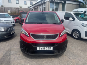 2018 Peugeot Expert 1.6 Bluehdi 1000 Professional Standard Panel Van 6dr Diesel Manual Mwb Euro 6 (s/s) (115 Ps) in Red — image 2