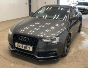 2014 Audi A5 3.0 Tdi V6 Black Edition Sportback Multitronic Euro 5 (s/s) 5dr in Grey — image 5