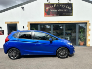2016 Honda Jazz 1.3 I-Vtec Ex Navi CVT Euro 6 (s/s) 5dr in Blue — image 3