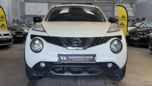 2015 Nissan Juke 1.5 Dci Tekna Diesel White 5dr Panroof+black Pack+low Tax+9 Stamps in White — image 3