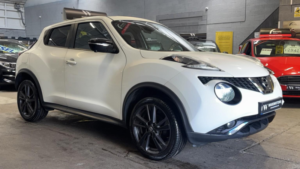 2015 Nissan Juke 1.5 Dci Tekna Diesel White 5dr Panroof+black Pack+low Tax+9 Stamps in White — image 4