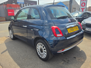 2016 Fiat 500 1.2 Lounge Hatchback 3dr Petrol Manual Euro 6 (s/s) (69 Bhp) in Blue — image 6