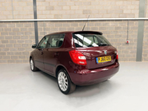 2010 Skoda Fabia 1.2 Tsi Elegance Euro 5 5dr in Red — image 4