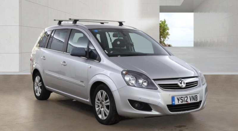 2012 Vauxhall Zafira 1.7 Cdti Ecoflex Design Euro 5 5dr (snav) in Silver — image 1