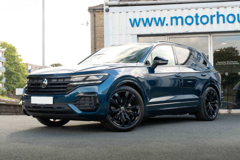 2021 Volkswagen Touareg 3.0 Tdi V6 Black Edition Tiptronic 4motion Euro 6 (s/s) 5dr in Blue — image 1