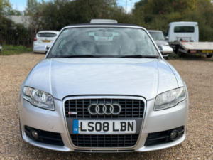 2008 Audi A4 Cabriolet 2.0 Tdi S Line 2dr in Silver — image 2