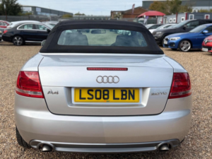 2008 Audi A4 Cabriolet 2.0 Tdi S Line 2dr in Silver — image 6