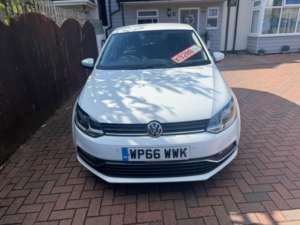 2016 Volkswagen Polo 1.2 Tsi Bluemotion Tech Match Euro 6 (s/s) 5dr in White — image 2