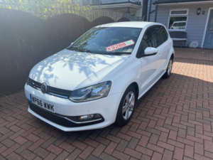 2016 Volkswagen Polo 1.2 Tsi Bluemotion Tech Match Euro 6 (s/s) 5dr in White — image 3