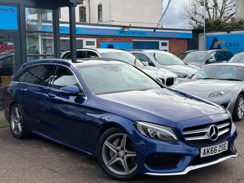 2016 Mercedes-Benz C Class 2.1 C220d Amg Line (premium) G-Tronic+ Euro 6 (s/s) 5dr in Blue — image 1