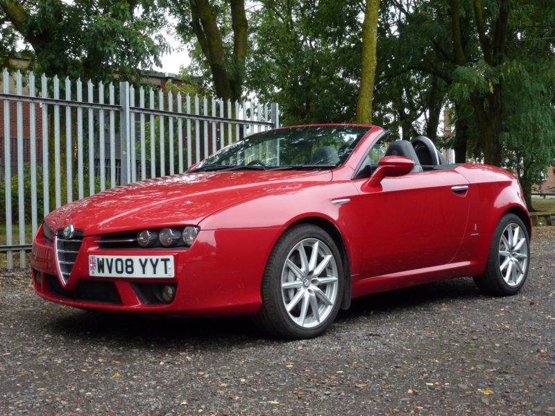 2008 Alfa Romeo Spider 2.4 Jtdm Convertible 2dr Diesel Manual (179 G/km, 200 Bhp) in Red — image 1