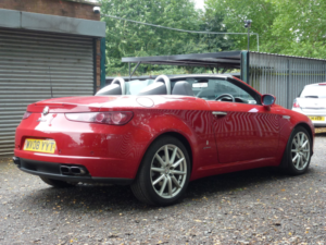 2008 Alfa Romeo Spider 2.4 Jtdm Convertible 2dr Diesel Manual (179 G/km, 200 Bhp) in Red — image 4