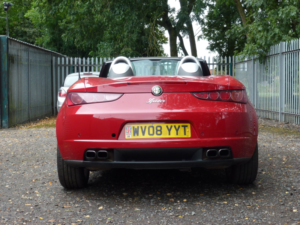 2008 Alfa Romeo Spider 2.4 Jtdm Convertible 2dr Diesel Manual (179 G/km, 200 Bhp) in Red — image 5