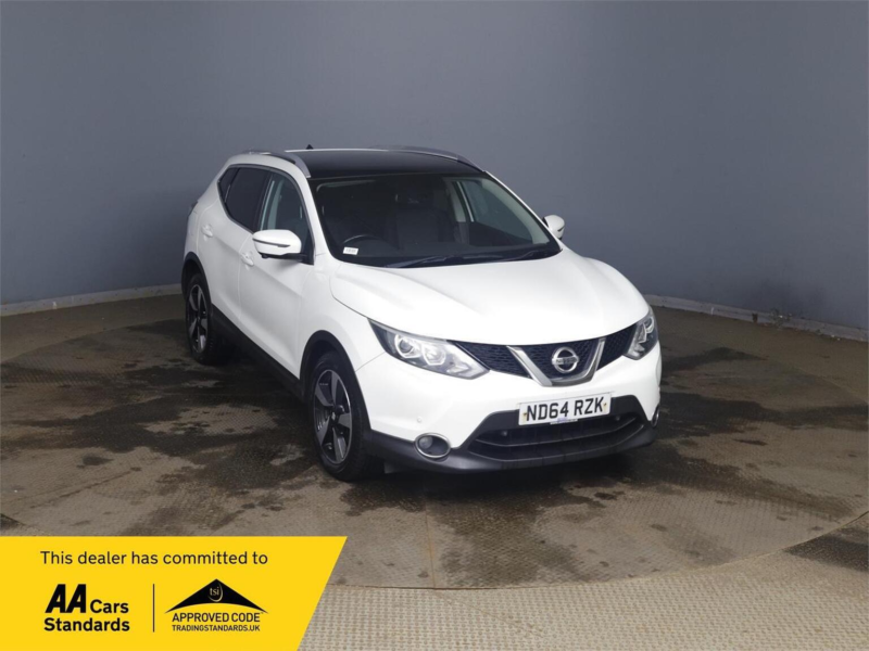 2014 Nissan Qashqai 1.5 Dci N-Tec+ 2WD Euro 5 (s/s) 5dr in White — image 1