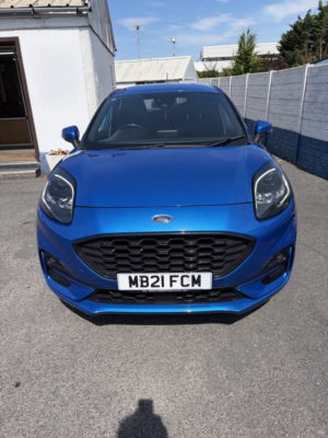 2021 Ford Puma 1.0 Puma St-Line 5 Door 1.0l Ecoboost 125ps Mhev Fwd 6 Speed Manual in Blue — image 2