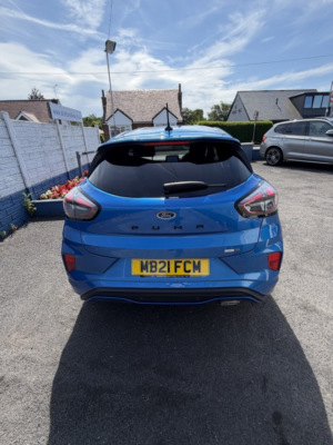 2021 Ford Puma 1.0 Puma St-Line 5 Door 1.0l Ecoboost 125ps Mhev Fwd 6 Speed Manual in Blue — image 5