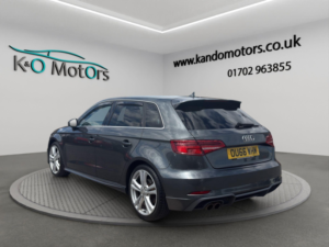 2016 Audi A3 2.0 Tfsi S Line Sportback Euro 6 (s/s) 5dr in Grey — image 4