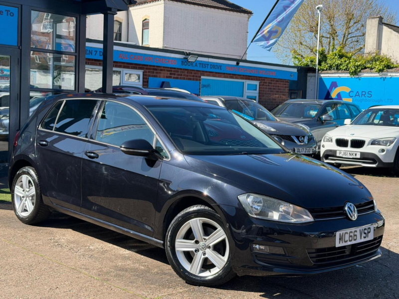 2017 Volkswagen Golf 1.6 Tdi Bluemotion Tech Match Edition Euro 6 (s/s) 5dr in Black — image 1