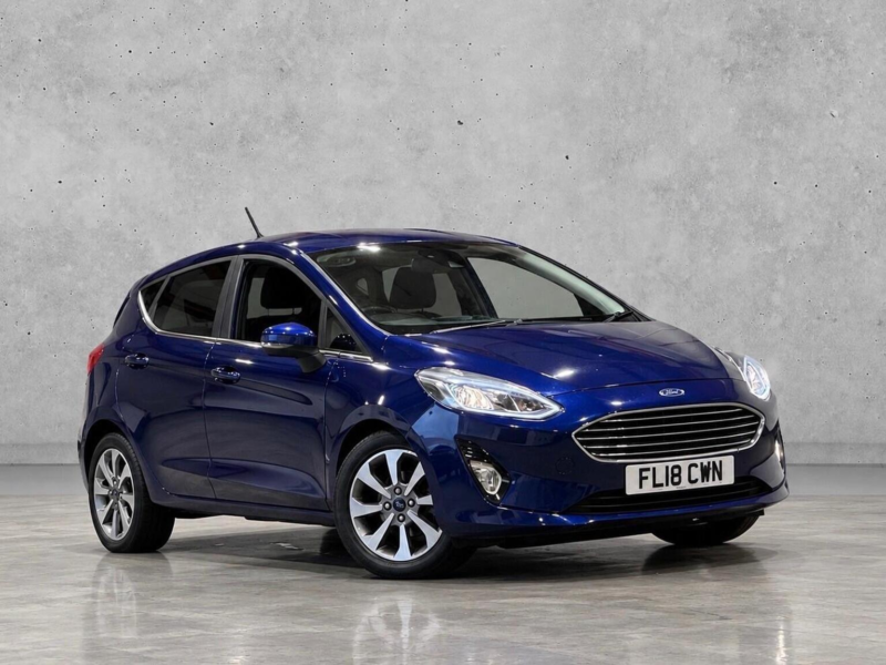 2018 Ford Fiesta 1.0t Ecoboost Titanium Euro 6 (s/s) 5dr in Blue — image 1