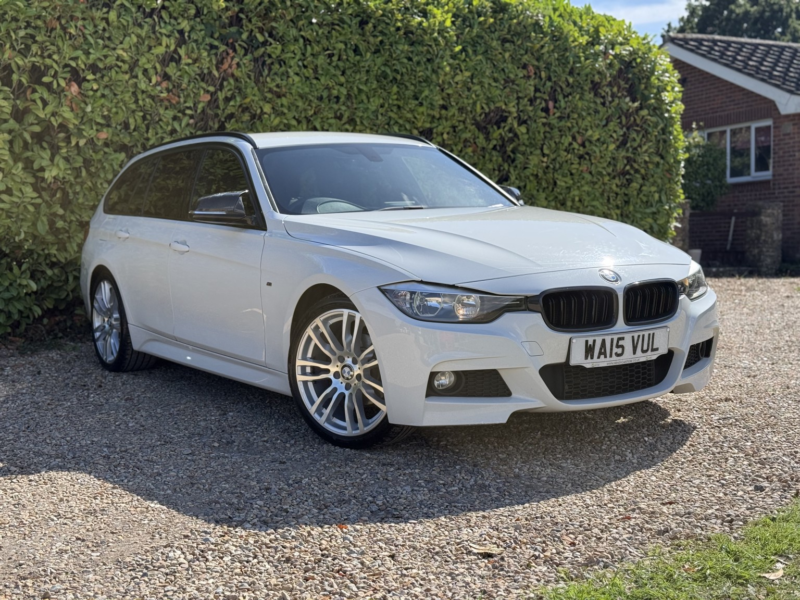 2015 BMW 3 Series 2.0 318d M Sport Touring in White — image 1
