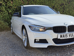 2015 BMW 3 Series 2.0 318d M Sport Touring in White — image 5