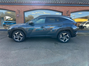 2022 Hyundai Tucson 1.6 H T-Gdi Premium Auto Euro 6 (s/s) 5dr in Blue — image 4