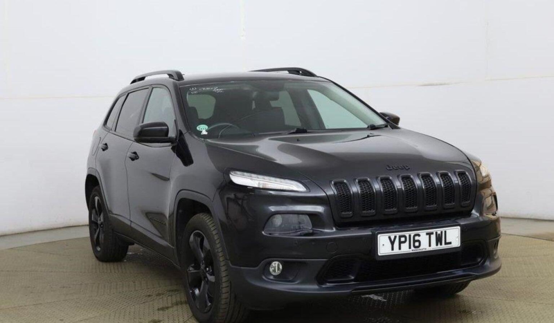 2015 Jeep Cherokee 2.2 Multijetii Night Eagle Auto 4WD Euro 6 (s/s) 5dr in Black — image 1