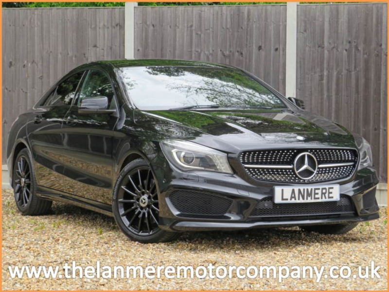 2014 Mercedes-Benz Cla Cla 220 Cdi Amg Sport 4dr Saloon 7g Automatic * Night Package + Privacy Glass + Parktronic * in Black — image 1