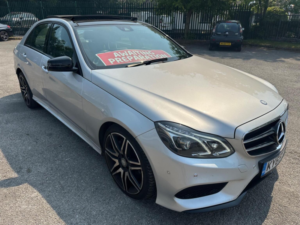 2015 Mercedes-Benz E Class 3.0 E350 V6 Bluetec Amg Night Edition (premium) G-Tronic+ Euro 6 (s/s) 4dr in Silver — image 2