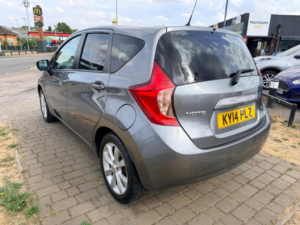2014 Nissan Note 1.2 Dig-S Tekna Euro 5 (s/s) 5dr in Grey — image 4