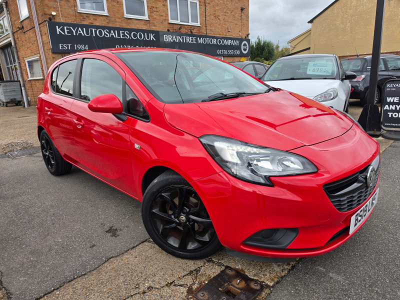 2019 Vauxhall Corsa 1.4i Ecotec Griffin Hatchback 5dr Petrol Manual Euro 6 (90 Ps) in Red — image 1