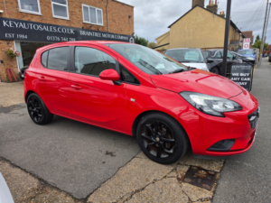 2019 Vauxhall Corsa 1.4i Ecotec Griffin Hatchback 5dr Petrol Manual Euro 6 (90 Ps) in Red — image 2