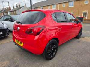 2019 Vauxhall Corsa 1.4i Ecotec Griffin Hatchback 5dr Petrol Manual Euro 6 (90 Ps) in Red — image 3