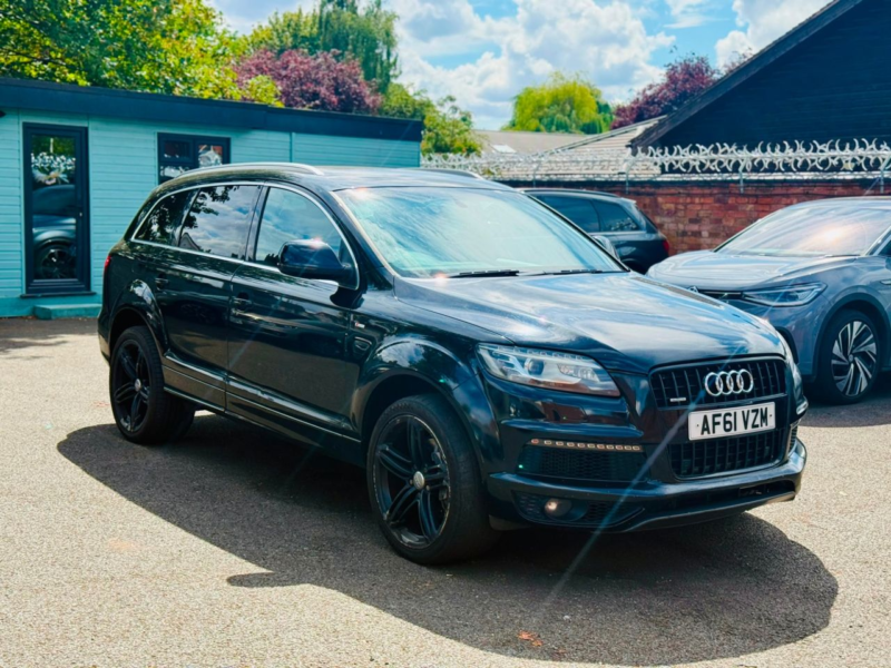 2011 Audi Q7 3.0 Tdi V6 S Line SUV 5dr Diesel Tiptronic Quattro Euro 5 (s/s) (245 Ps) in Black — image 1