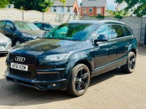 2011 Audi Q7 3.0 Tdi V6 S Line SUV 5dr Diesel Tiptronic Quattro Euro 5 (s/s) (245 Ps) in Black — image 3