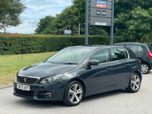 2020 Peugeot 308 1.5 Bluehdi Allure Eat Euro 6 (s/s) 5dr in Grey — image 3