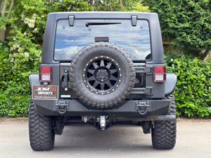 2011 Jeep Wrangler Unlimited Sahara 3.8l V6 in Black — image 4
