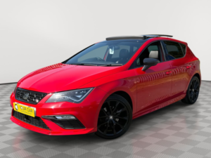 2020 SEAT Leon 2.0 Tdi Fr Black Edition Hatchback 5dr Diesel DSG Euro 6 (s/s) (150 Ps) in Red — image 3