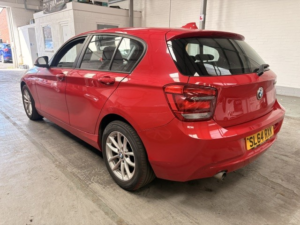 2014 BMW 1 Series 2.0 116d Se 5-Door in Red — image 3