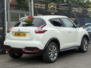 2014 Nissan Juke 1.6 Tekna Xtron Euro 5 5dr in White — image 6