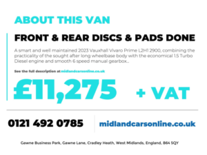 2023 Vauxhall Vivaro 1.5 Vivaro Prime 1.5td 100 M6 S/s L2h1 2900 Panel Van in White — image 2