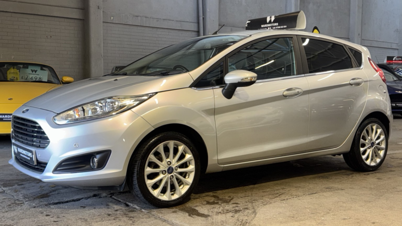 2016 Ford Fiesta 1.0 T Ecoboost Titanium X Silver 5dr Lowtax+leather+satnav in Silver — image 1