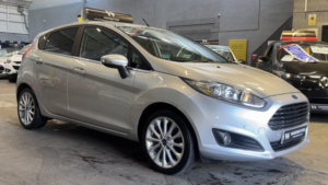 2016 Ford Fiesta 1.0 T Ecoboost Titanium X Silver 5dr Lowtax+leather+satnav in Silver — image 4